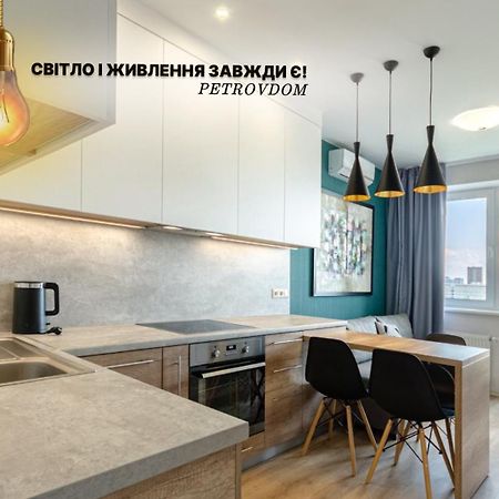 Petrovdom 5-25 In Cozy Apartment In Residential Complex "Beresteiskyi" Kiew Exterior foto