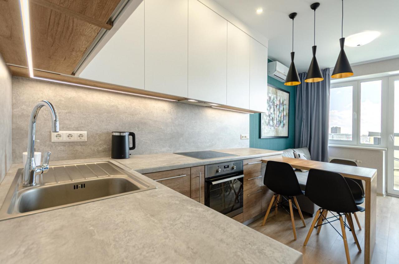 Petrovdom 5-25 In Cozy Apartment In Residential Complex "Beresteiskyi" Kiew Exterior foto