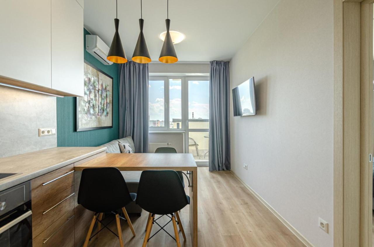 Petrovdom 5-25 In Cozy Apartment In Residential Complex "Beresteiskyi" Kiew Exterior foto