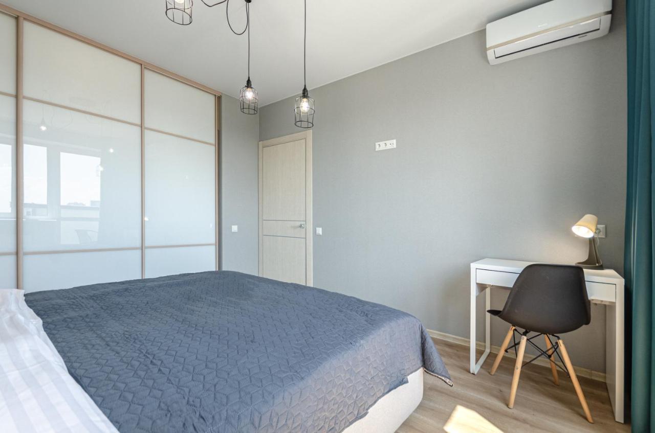 Petrovdom 5-25 In Cozy Apartment In Residential Complex "Beresteiskyi" Kiew Exterior foto