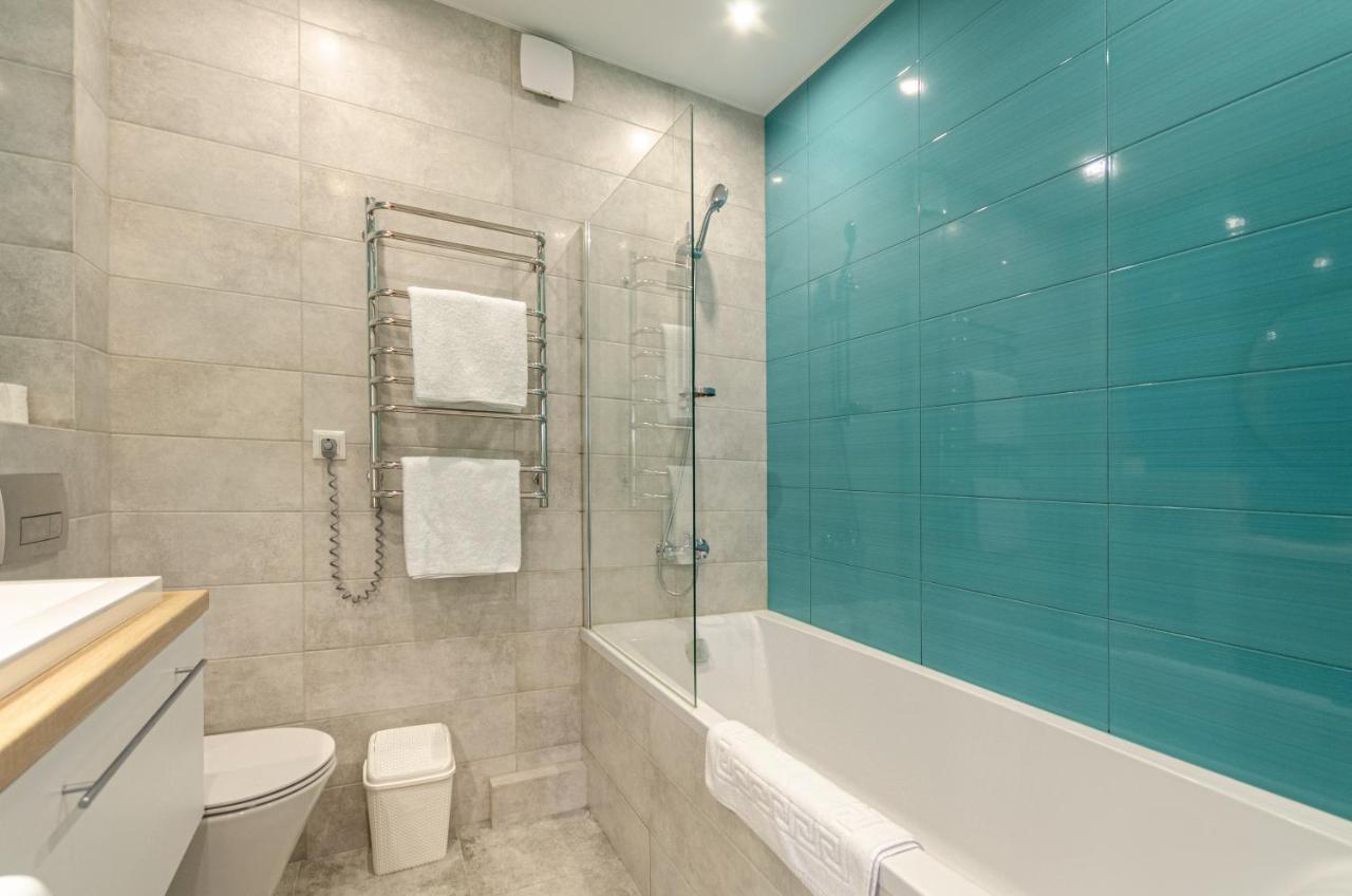 Petrovdom 5-25 In Cozy Apartment In Residential Complex "Beresteiskyi" Kiew Exterior foto