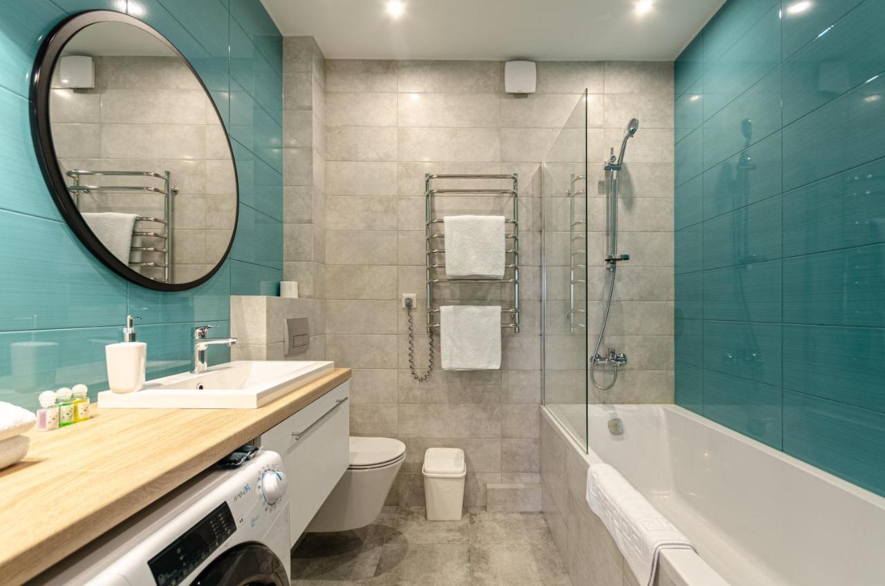 Petrovdom 5-25 In Cozy Apartment In Residential Complex "Beresteiskyi" Kiew Exterior foto