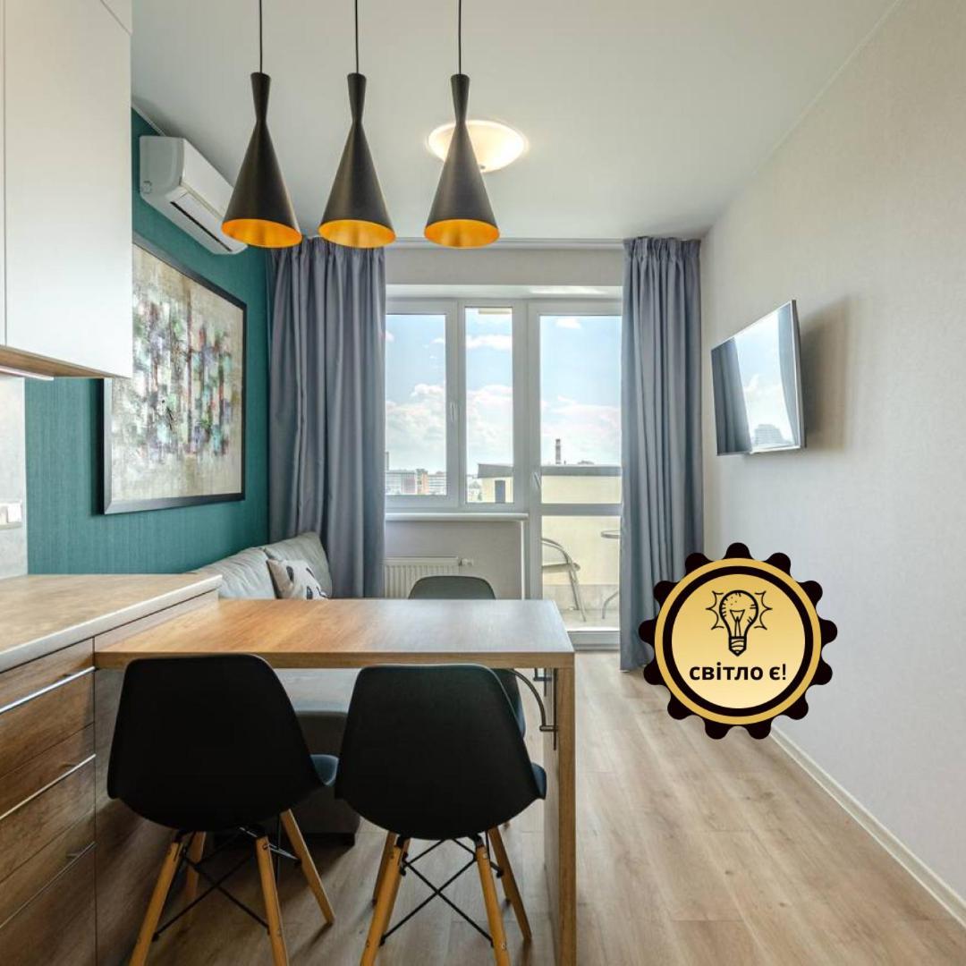 Petrovdom 5-25 In Cozy Apartment In Residential Complex "Beresteiskyi" Kiew Exterior foto